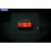 Светодиодный габаритный фонарь Fristom FT-004 Z+K LED с кронштейном желтый